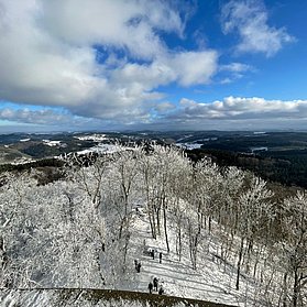 Aussicht vom Kaiser-Wilhelm-Turm, Hohe Acht