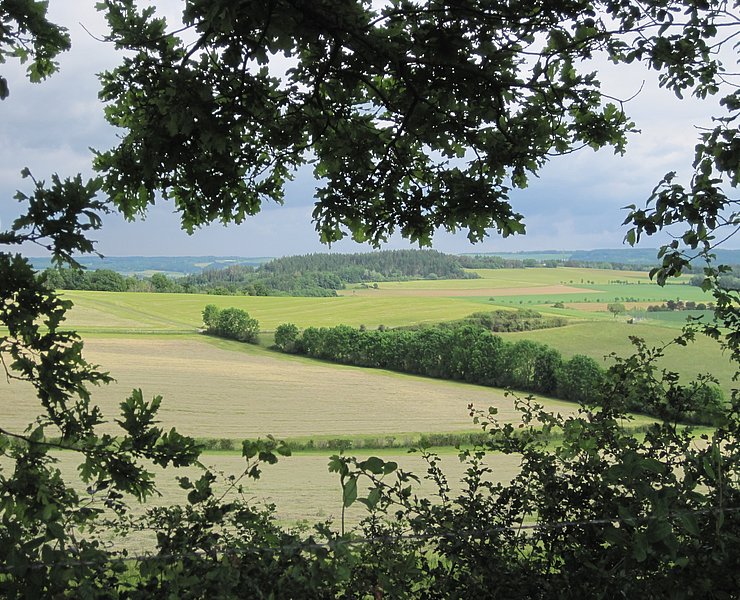 Panoramablick Leudersdorf