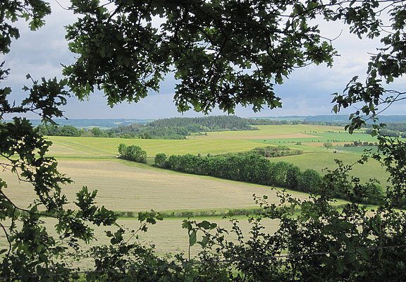 Panoramablick Leudersdorf