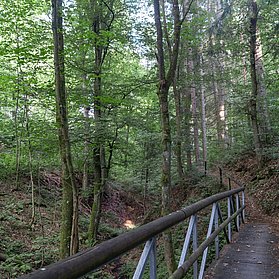 Brücke über Zufluss der Ahr