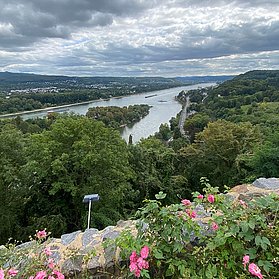 Aussicht vom Rolandsbogen