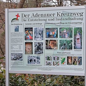 Infotafel Kreuzweg
