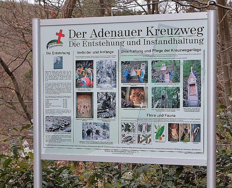 Infotafel Kreuzweg