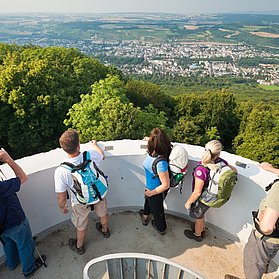 Aussicht vom Turm auf dem Neuenahrer Berg