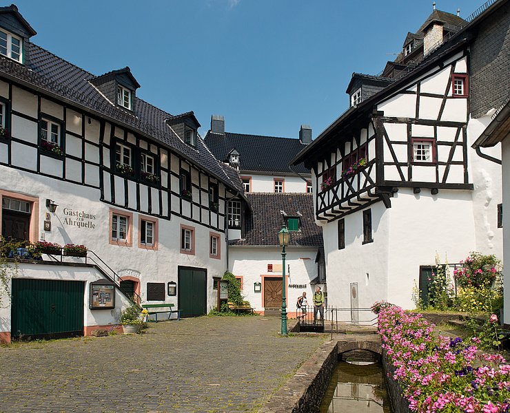 Ahrquelle, Blankenheim, Eifel, Ahrtal, Fachwerkhaus, Ahr