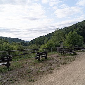 Rastmöglichkeiten und Aussicht