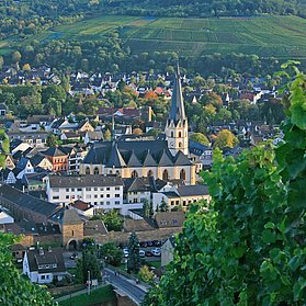 Blick auf St. Laurentius
