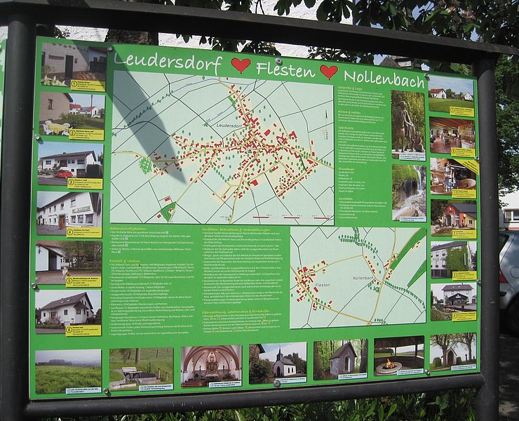 Infotafel Leudersdorf