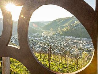 Blick vom Sonderberg, ausgezeichnet zur "Schönsten Weinsicht der Ahr 2016"