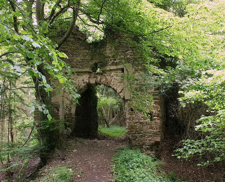 Torbogen Wensburg im Liersbachtal