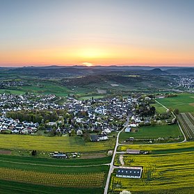 Blick auf Lantershofen