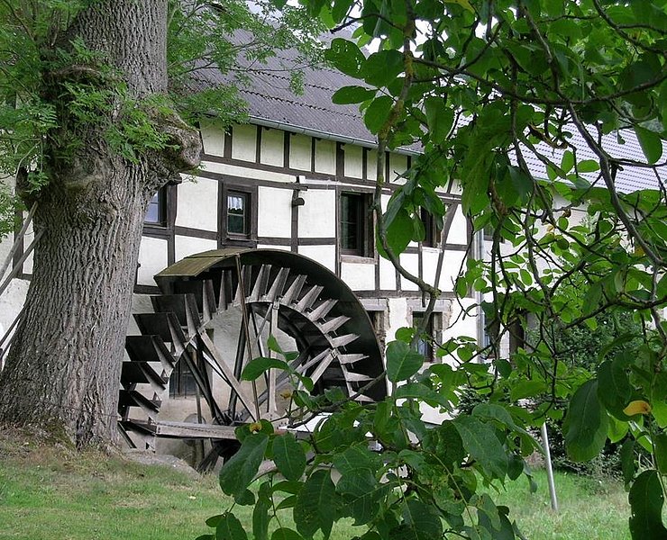 Hahnensteiner Mühle Mühlenrad
