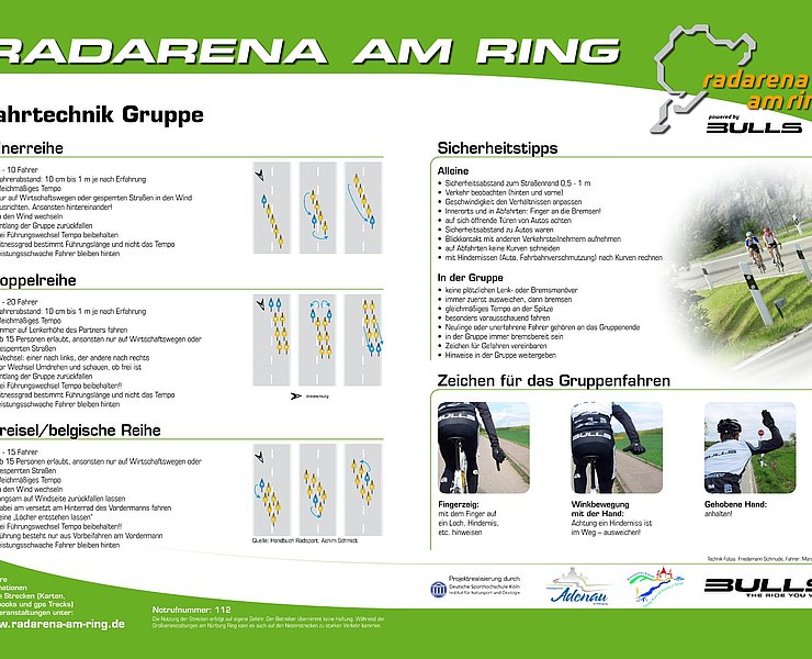 Radarena am Ring - Fahrtechnik Gruppe