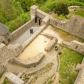 Burgruine Nürburg Grundriss