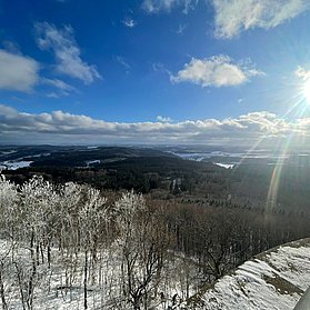Winterlandschaft Hohe Acht