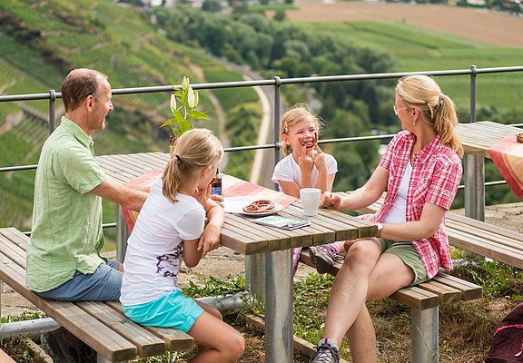 Pause auf der Saffenburg