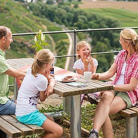 Pause auf der Saffenburg