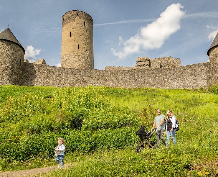 Besuch auf der Nürburg