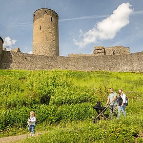 Besuch auf der Nürburg