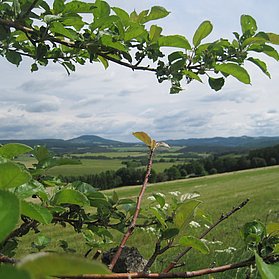 Panoramablick Leudersdorf