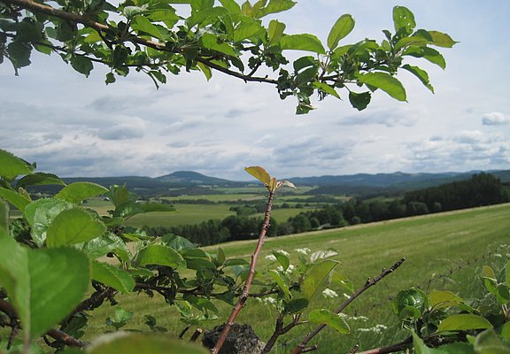 Panoramablick Leudersdorf