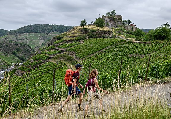 Aufstieg zur Saffenburg