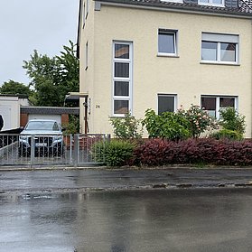 Garage für Fahrräder mit Stromanschlüss