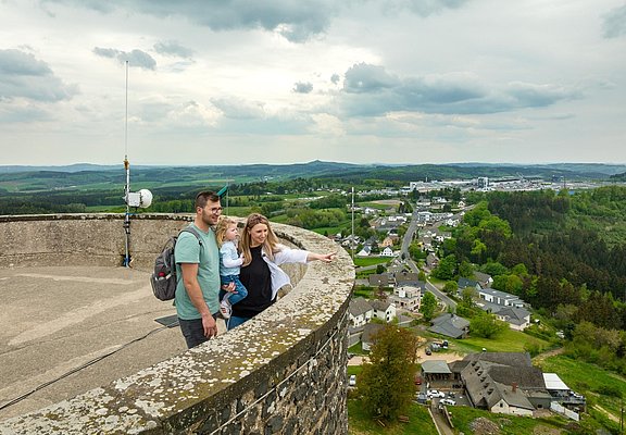 Aussicht von der Burgruine