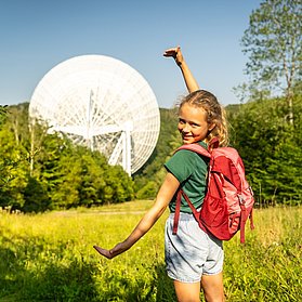 Sahrbachtal, Radioteleskop Effelsberg