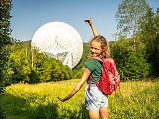 Sahrbachtal, Radioteleskop Effelsberg