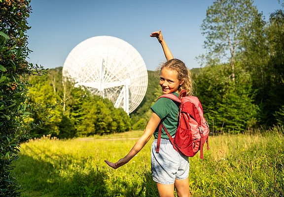 Sahrbachtal, Radioteleskop Effelsberg