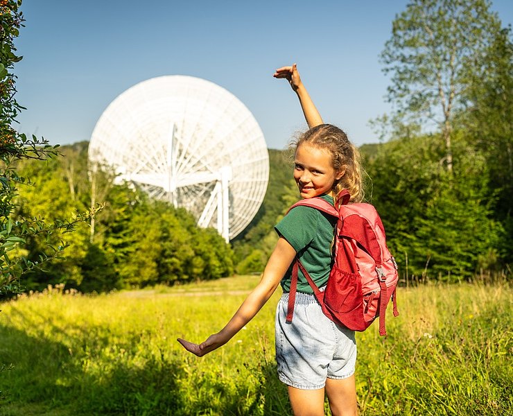 Sahrbachtal, Radioteleskop Effelsberg