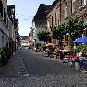Rheinradweg durch Unkel