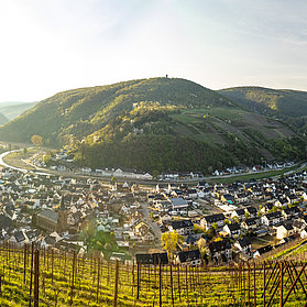 Blick vom Sonderberg, ausgezeichnet zur "Schönsten Weinsicht der Ahr 2016"