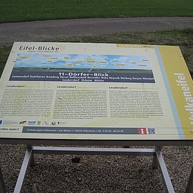 Eifel-Blick: 11-Dörfer-Blick bei Leudersdorf