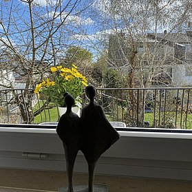 Schauen Sie auf die Rückseite unseres Hauses