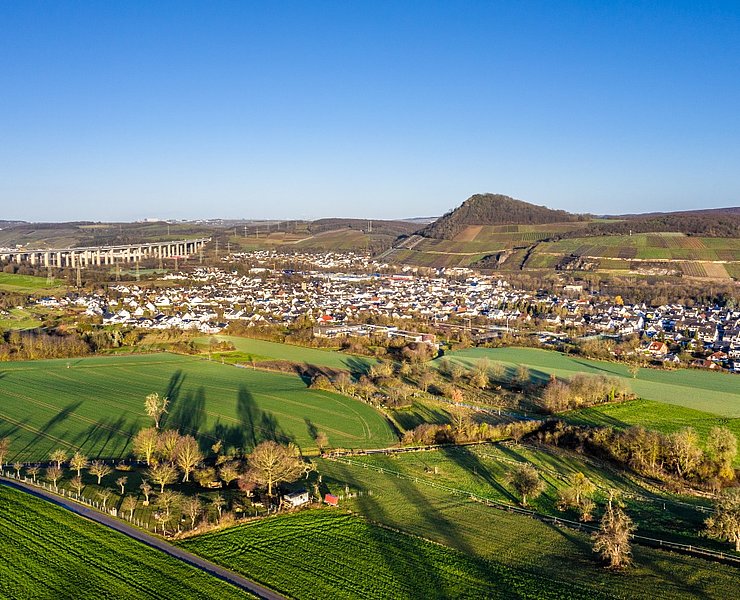 Blick auf Heimersheim