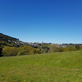 Blick auf Langenfeld
