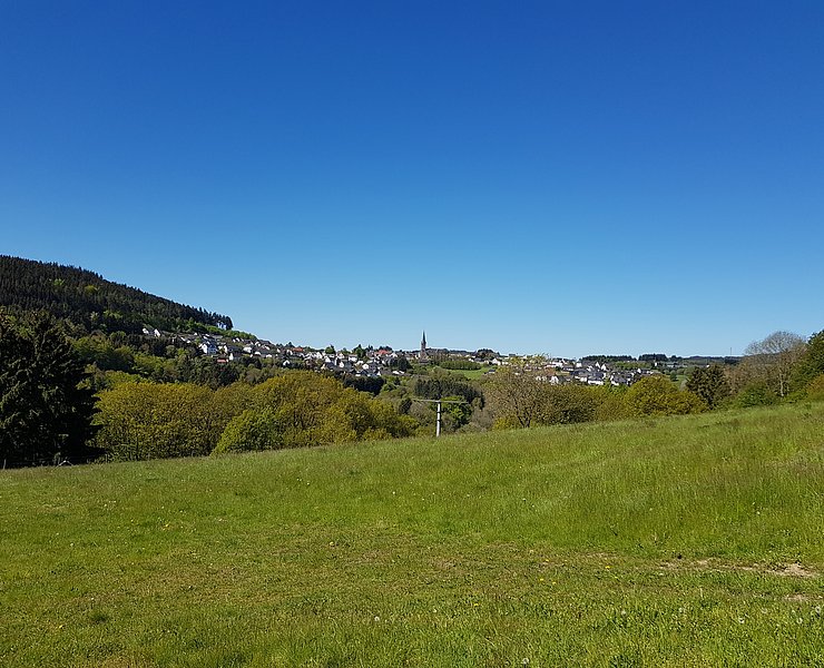 Blick auf Langenfeld