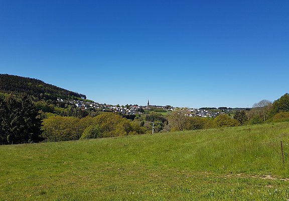 Blick auf Langenfeld