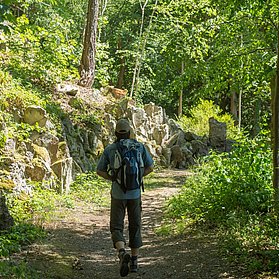 Unterwegs auf Clemens-de-Lassaulx-Weg