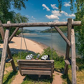 Rheinschaukel bei Trechtingshausen