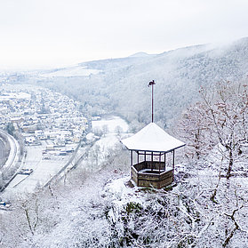 Katzley, Ahrtal, Wandern, AhrSteig, Ahr, Walporzheim, Winter