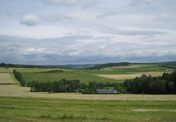 Panoramablick Leudersdorf