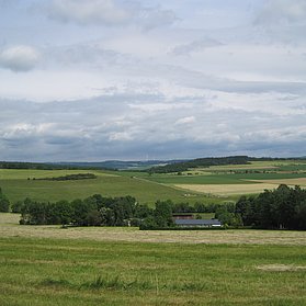 Panoramablick Leudersdorf