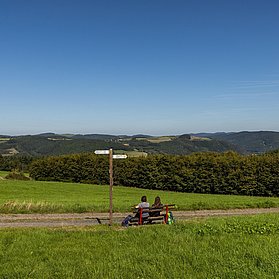 Fernblick von der Winnerather Höhe