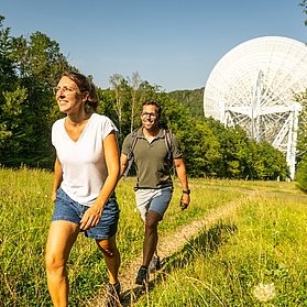 Sahrbachtal, Radioteleskop, Effelsberg