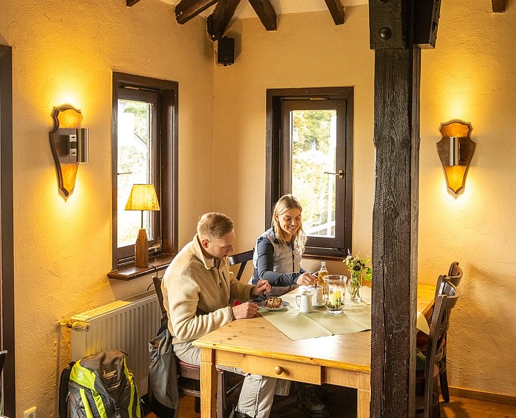 Pause am Steinerberghaus